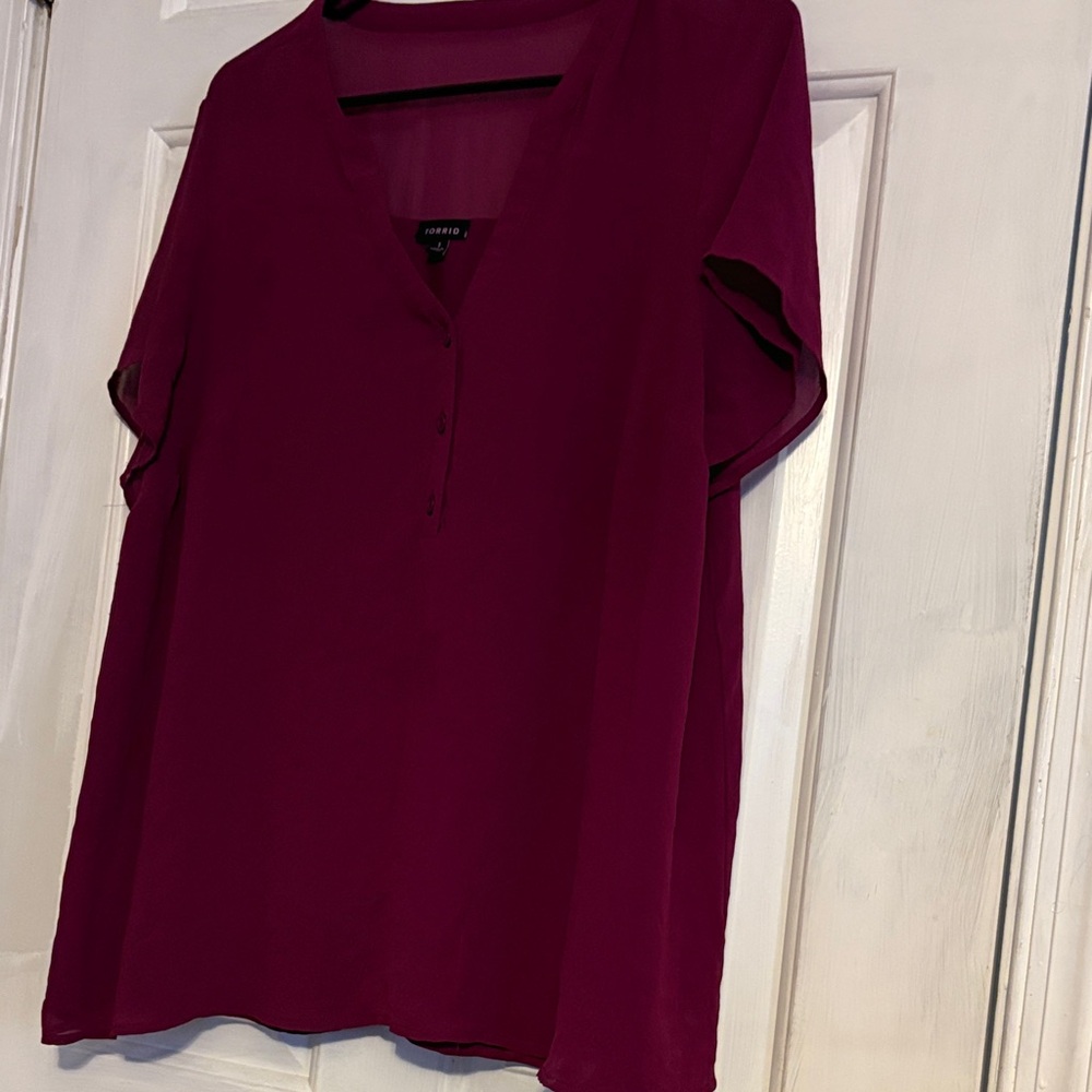 Torrid Purple Women's Blouse